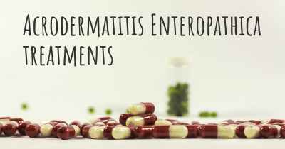 Acrodermatitis Enteropathica treatments
