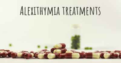 Alexithymia treatments