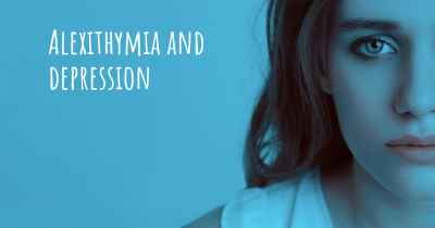 Alexithymia and depression