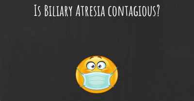 Is Biliary Atresia contagious?