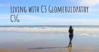 Living with C3 Glomerulopathy C3G