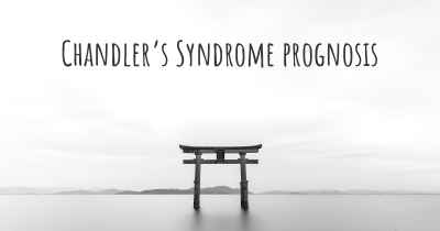 Chandler’s Syndrome prognosis