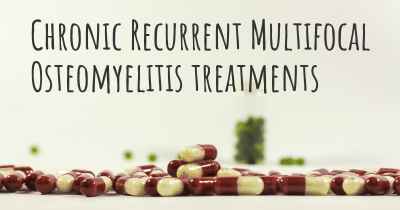 Chronic Recurrent Multifocal Osteomyelitis treatments