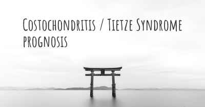 Costochondritis / Tietze Syndrome prognosis
