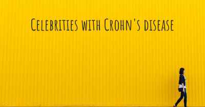 Celebrities with Crohn's disease