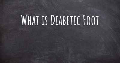 What is Diabetic Foot