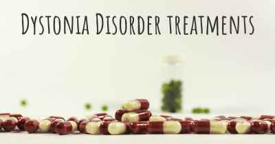 Dystonia Disorder treatments