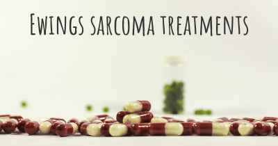 Ewings sarcoma treatments