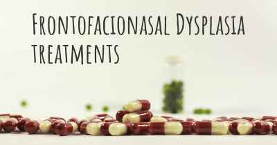 Frontofacionasal Dysplasia treatments