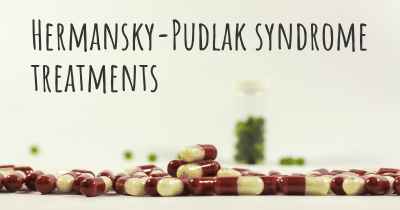 Hermansky-Pudlak syndrome treatments