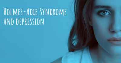 Holmes-Adie Syndrome and depression