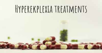 Hyperekplexia treatments