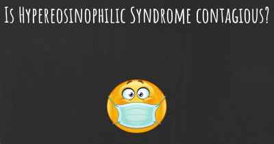 Is Hypereosinophilic Syndrome contagious?