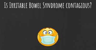 Is Irritable Bowel Syndrome contagious?