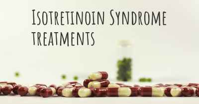Isotretinoin Syndrome treatments
