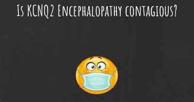 Is KCNQ2 Encephalopathy contagious?