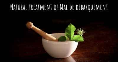 Natural treatment of Mal de debarquement