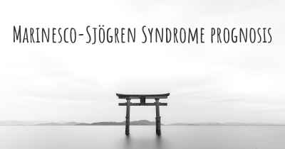 Marinesco-Sjögren Syndrome prognosis