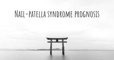 Nail-patella syndrome prognosis
