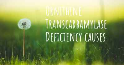Ornithine Transcarbamylase Deficiency causes