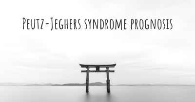 Peutz-Jeghers syndrome prognosis