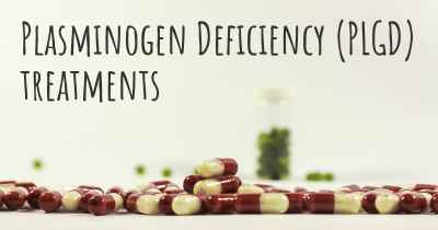 Plasminogen Deficiency (PLGD) treatments