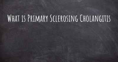 What is Primary Sclerosing Cholangitis