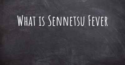 What is Sennetsu Fever