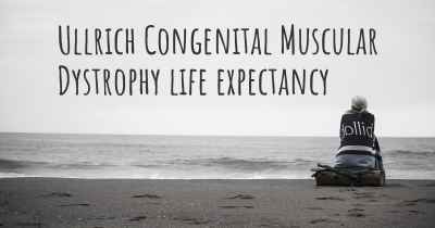 Ullrich Congenital Muscular Dystrophy life expectancy