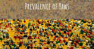 Prevalence of Yaws
