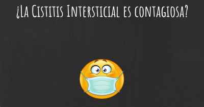 ¿La Cistitis Intersticial es contagiosa?
