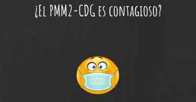 ¿El PMM2-CDG es contagioso?