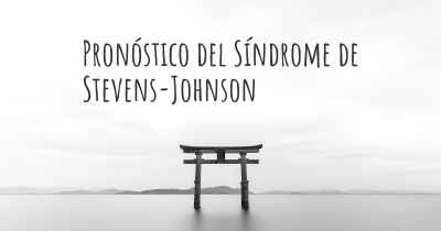 Pronóstico del Síndrome de Stevens-Johnson