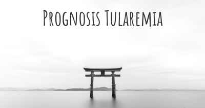 Prognosis Tularemia