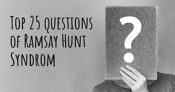 Ramsay Hunt Syndrom Top 25 Fragen