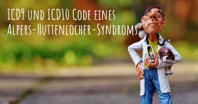 ICD9 und ICD10 Code eines Alpers-Huttenlocher-Syndroms