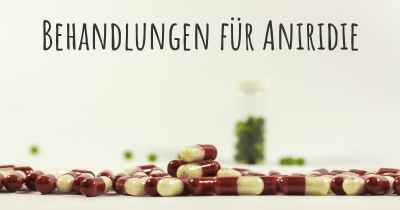 Behandlungen für Aniridie