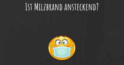 Ist Milzbrand ansteckend?