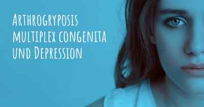Arthrogryposis multiplex congenita und Depression