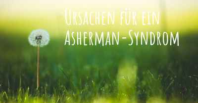 Ursachen für ein Asherman-Syndrom