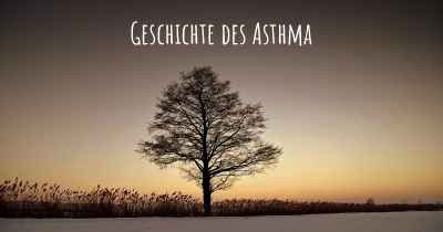 Geschichte des Asthma
