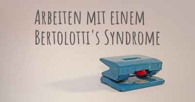 Arbeiten mit einem Bertolotti's Syndrome