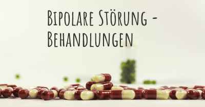 Bipolare Störung - Behandlungen