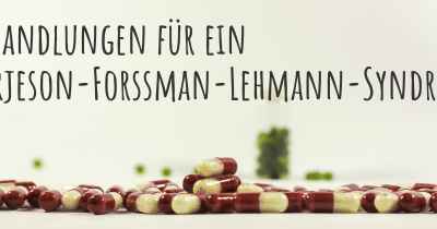 Behandlungen für ein Börjeson-Forssman-Lehmann-Syndrom