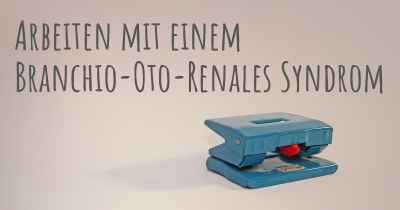 Arbeiten mit einem Branchio-Oto-Renales Syndrom