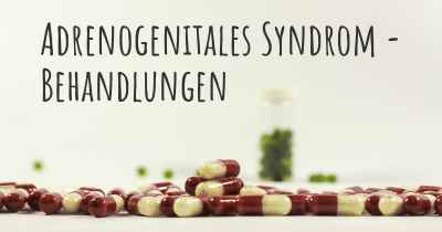 Adrenogenitales Syndrom - Behandlungen