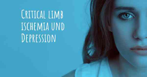 Critical limb ischemia und Depression
