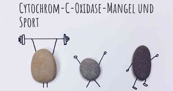 Cytochrom-C-Oxidase-Mangel und Sport