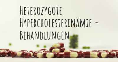 Heterozygote Hypercholesterinämie - Behandlungen