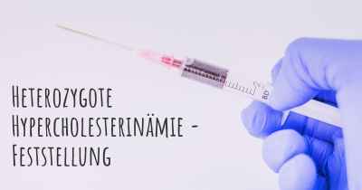 Heterozygote Hypercholesterinämie - Feststellung